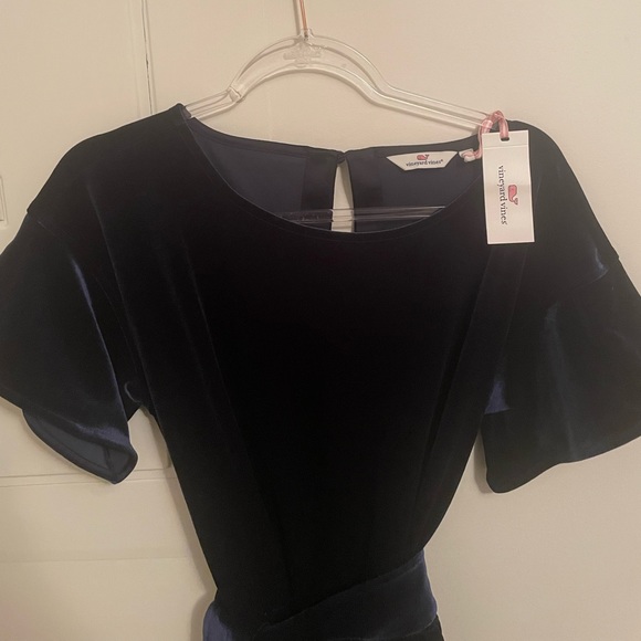 Vineyard Vines Velvet Romper - Picture 2 of 3